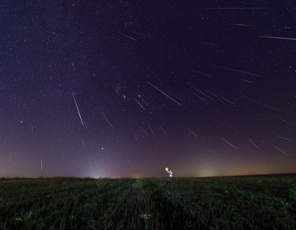 Lluvia de estrellas gemínidas: 83 fugaces capturadas con la Nikon d7500