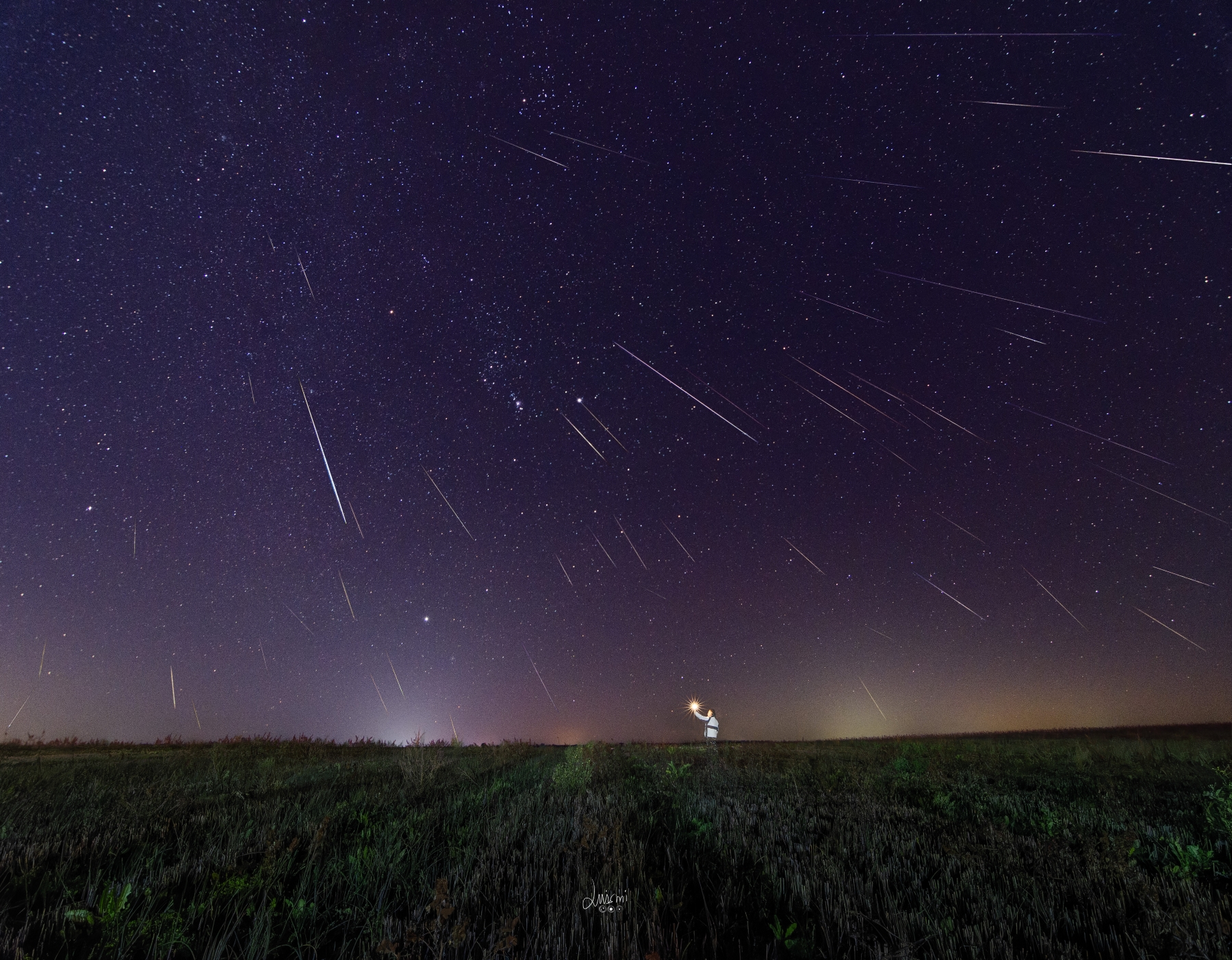 Lluvia de estrellas gemínidas: 83 fugaces capturadas con la Nikon d7500